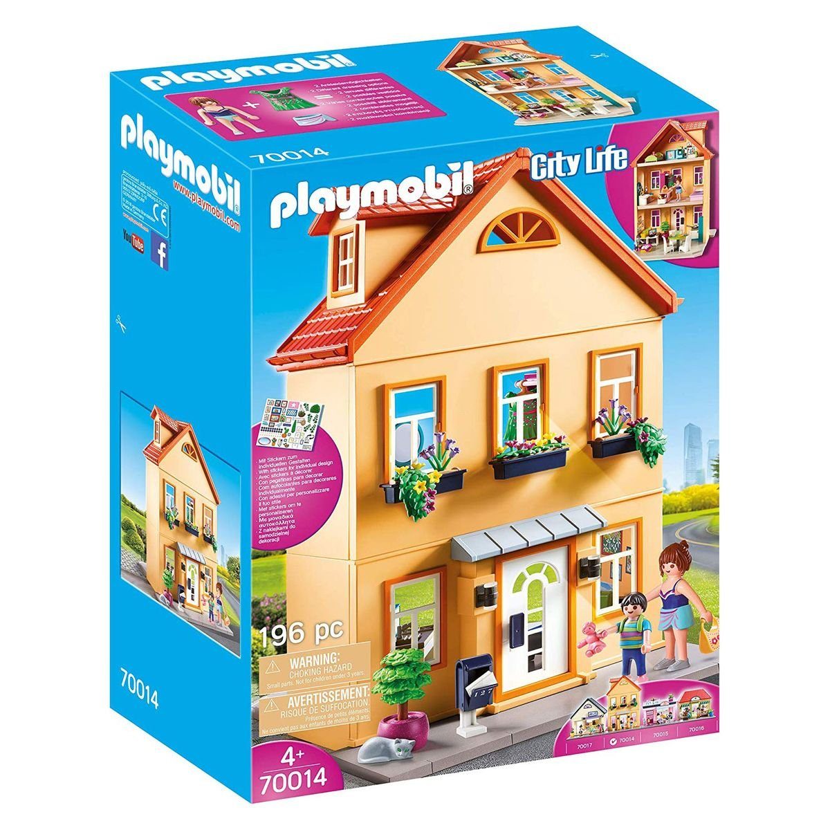 Playmobil® Spielwelt PLAYMOBIL® 70014 - City Life - Mein Stadthaus