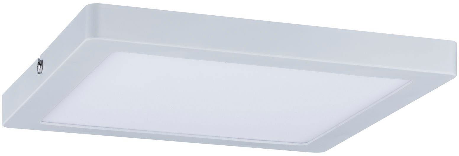 Paulmann LED Panel Atria eckig 220x220mm 14W 4.000K, LED fest integriert, Neutralweiß, Atria eckig 220x220mm 14W 4.000K matt