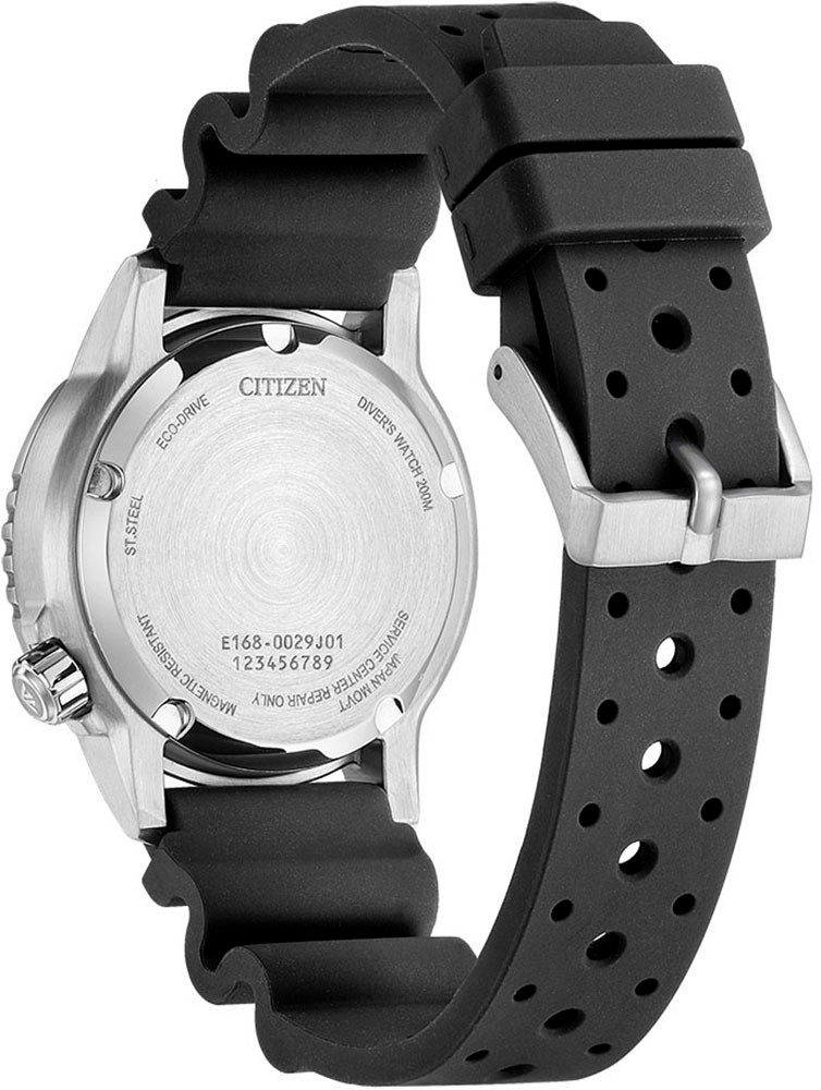 Citizen Taucheruhr Promaster Eco-Drive Diver EO2020-08E, Armbanduhr, Damenuhr, Solar, bis 20 bar wasserdicht – Bild 4 von 4