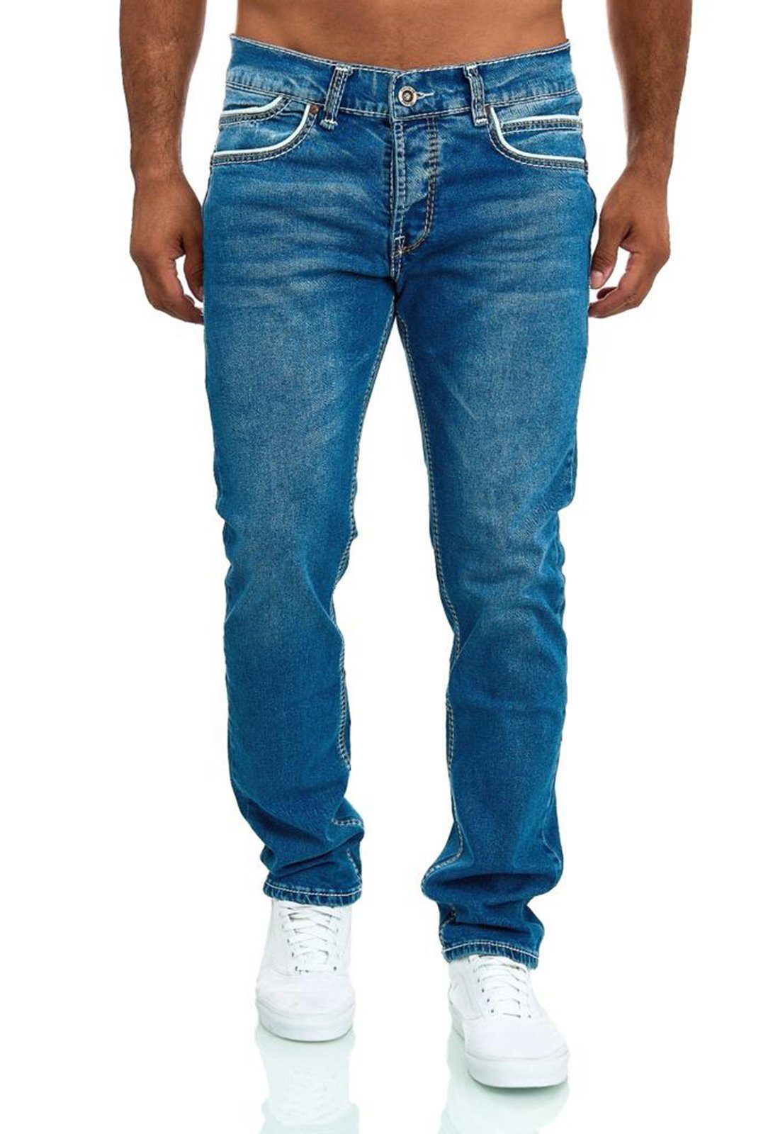 Baxboy Regular-fit-Jeans 9653 Hellblau