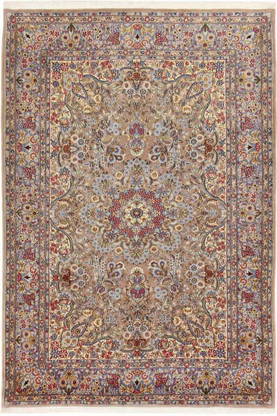 Orientteppich Kerman Sherkat 181x261 Handgeknüpfter Orientteppich / Perserteppich, Nain Trading, rechteckig, Höhe: 12 mm