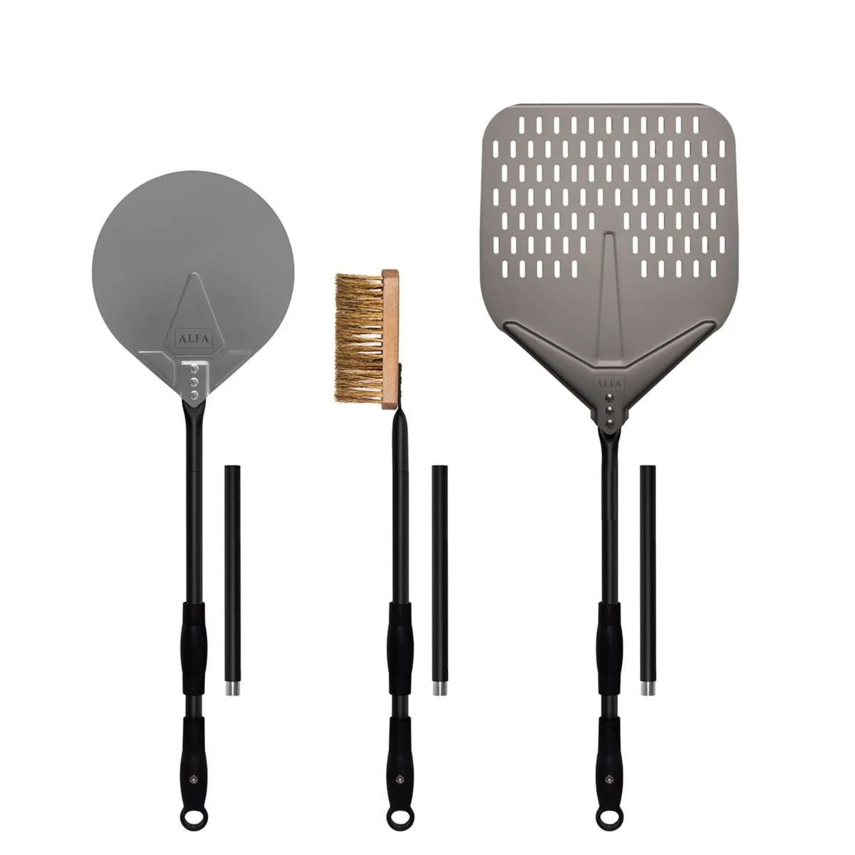 Alfa Forni Gasgrill Schaufel-Set Medium 3-teilig