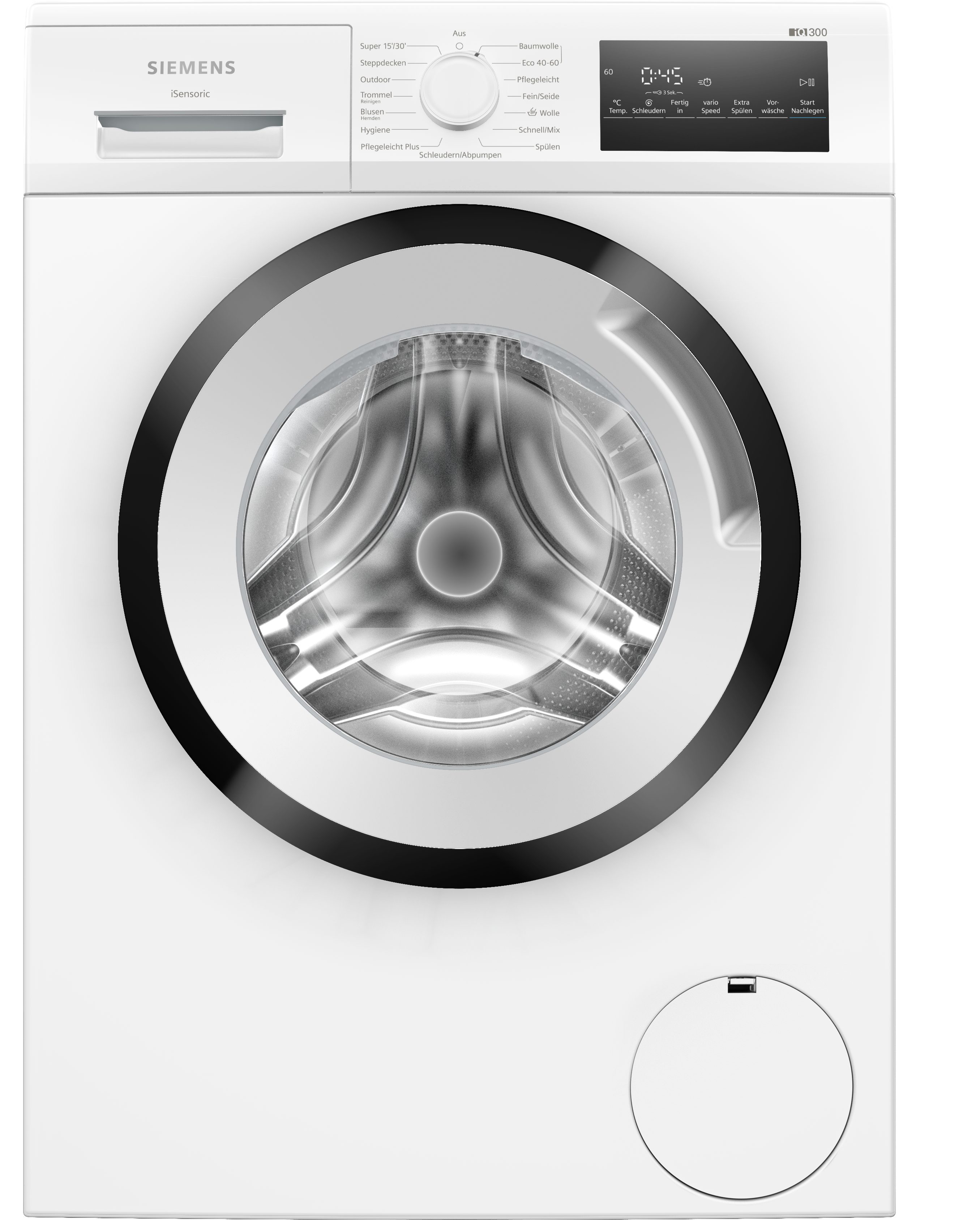 SIEMENS Waschmaschine iQ300 WM14N223, 7 kg, 1400 U/min, iQdrive: effizient,  langlebig und