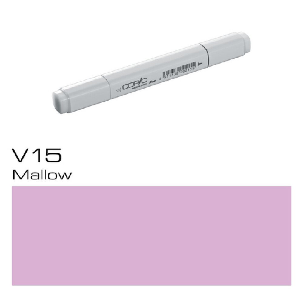Thumbnail - COPIC Marker Marker V15, Mallow - Layoutmarker für Grafiker und Designer, (1-tlg)