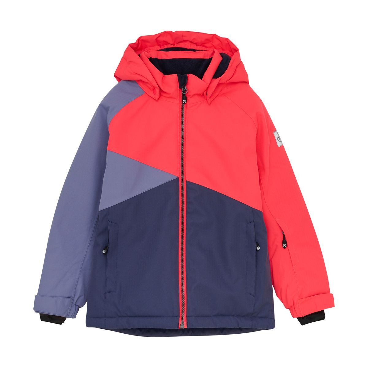 COLOR KIDS Skijacke Ski Jacket Colorblock 742228 Funktionale und stilvolle Skijacke für Mädchen, die Schutz und
