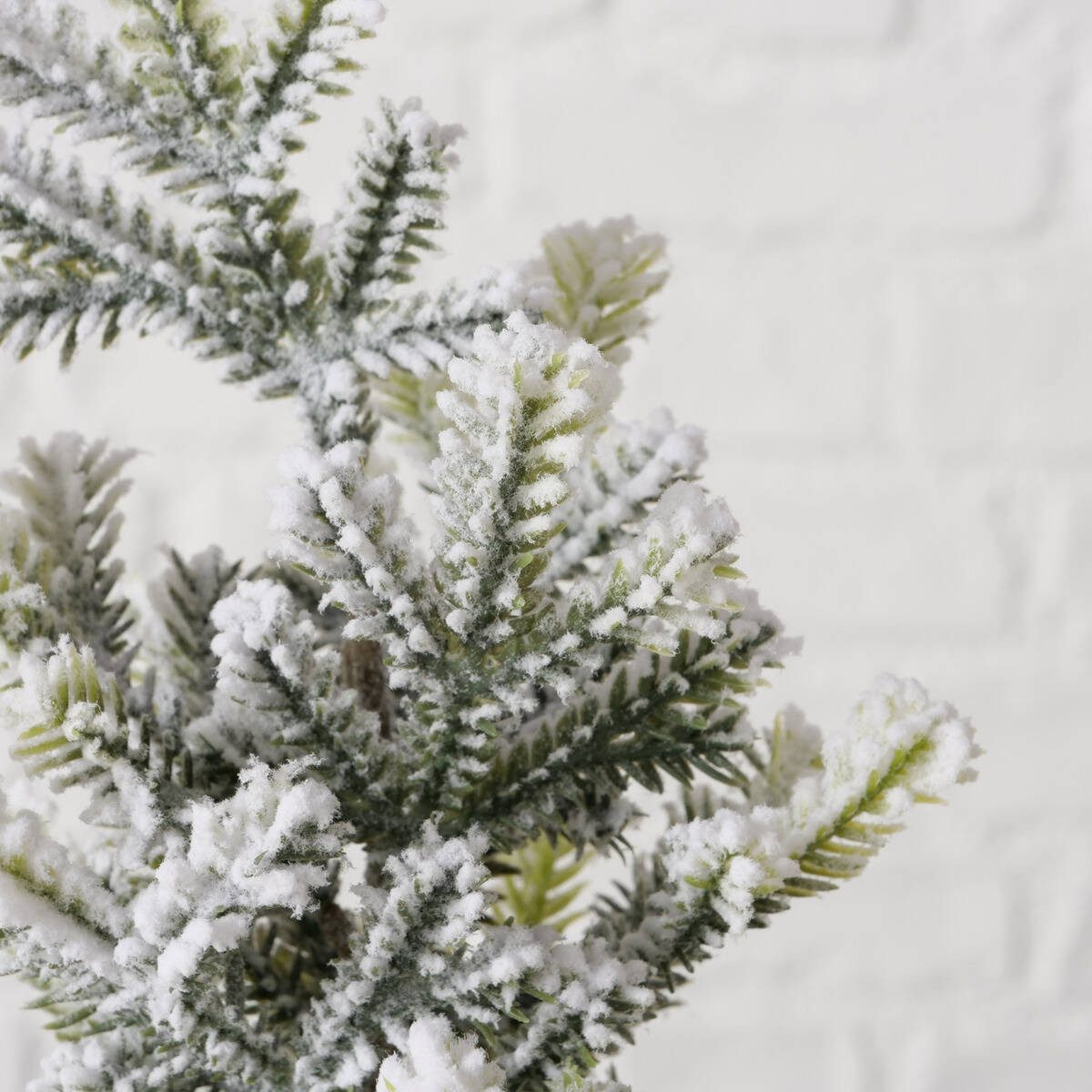 BOLTZE Künstlicher Weihnachtsbaum Künstlicher Tannenbaum in einem Topf aus Jute TANNE, 31 cm, künstlich, in einem Jute-Topf
