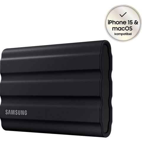 Samsung T7 Shield externe SSD (1 TB) 1050 MB/S Lesegeschwindigkeit, 1000 MB/S Schreibgeschwindigkeit