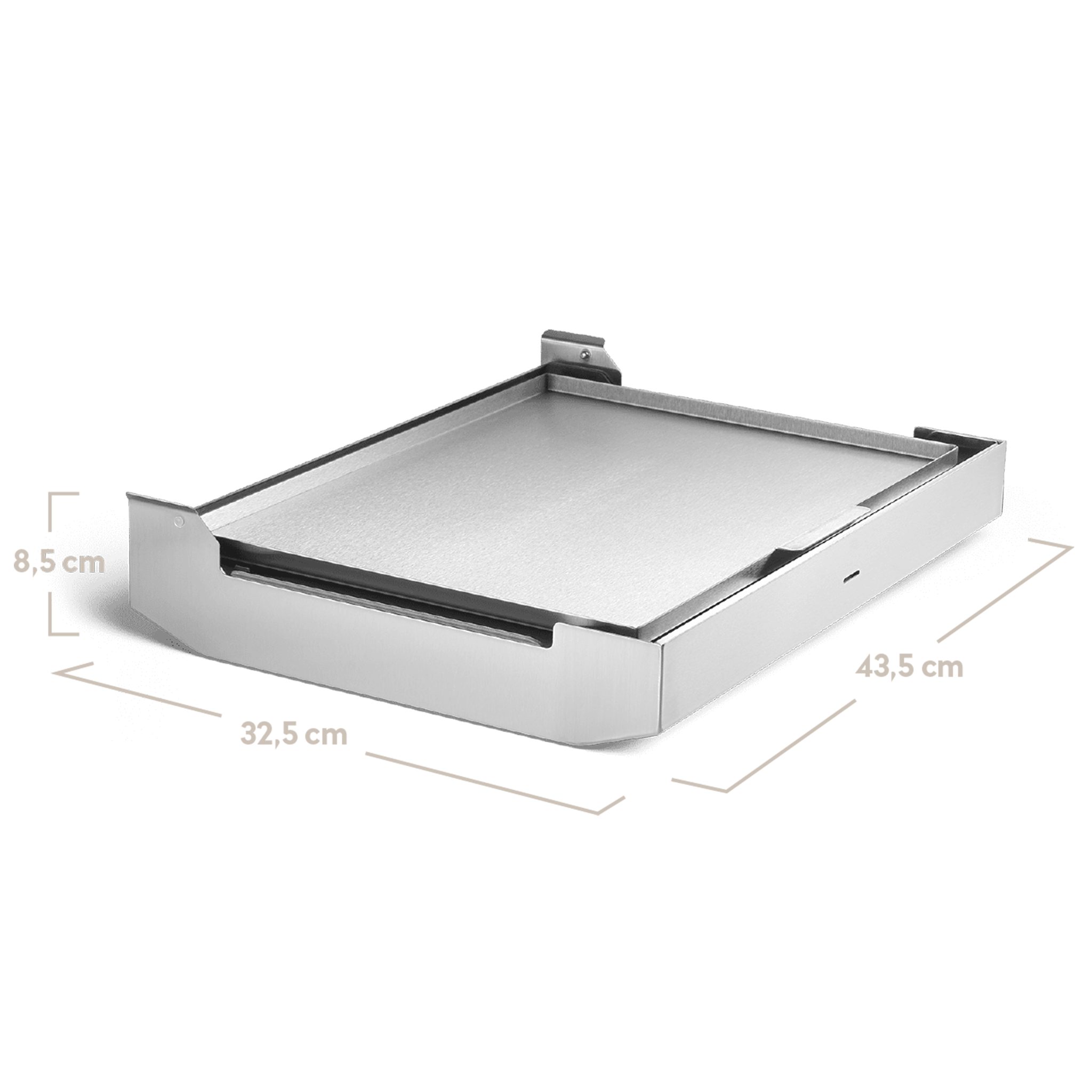 BURNHARD® Gasgrill Camping JONES Edelstahl Klappgrill mit Deckel 2-Brenner 6,4 kW, inkl. Transporttasche mit Rucksackfunktion und Multitool, Faltgrill ideal für – Bild 4 von 5