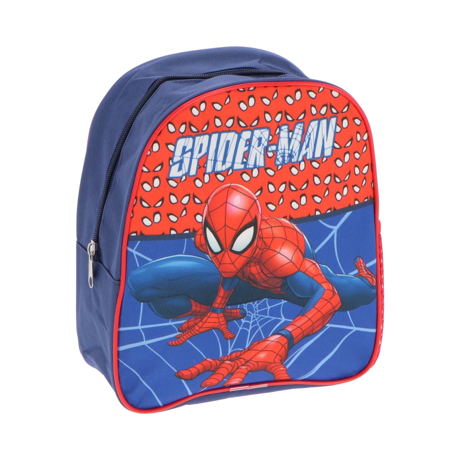 Textiel Trade B.V. Kinderrucksack Spiderman Rucksack für Kinder – 25x22x10 cm mit Reißverschluss