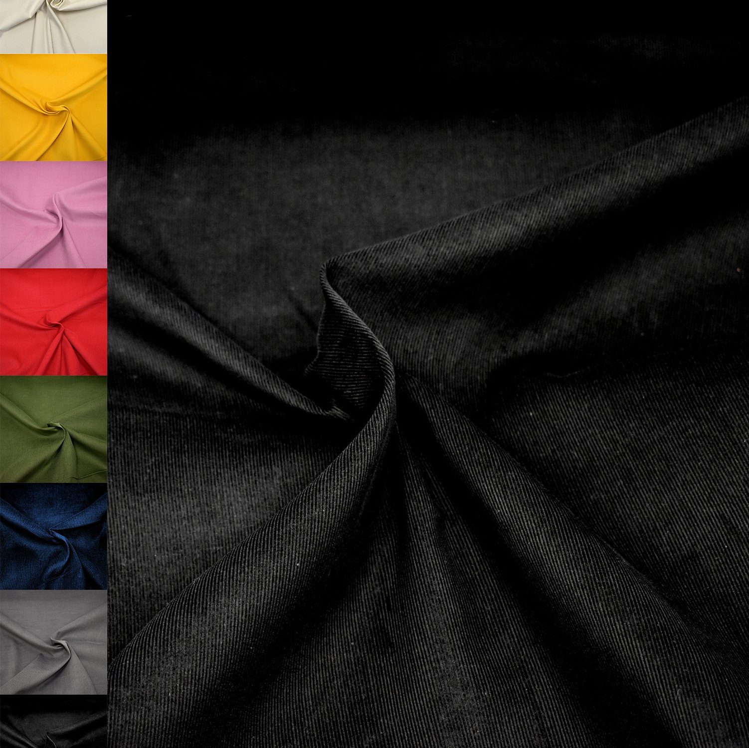 MAGAM-Stoffe Stoff "Lasse", Babycord Feincord Cord 21W 100% Baumwolle ÖKO-TEX Meterware ab 50cm