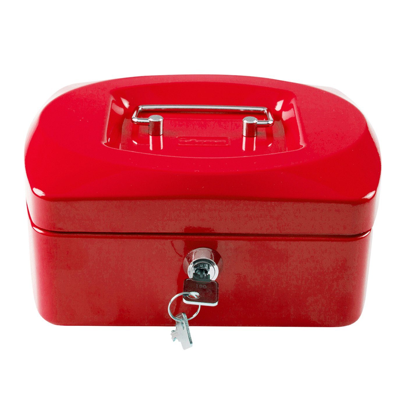 Idena Spardose Idena 50032 - Geldkassette Mini, Größe 125 x 95 x 60 mm, Farbe Rot, 1