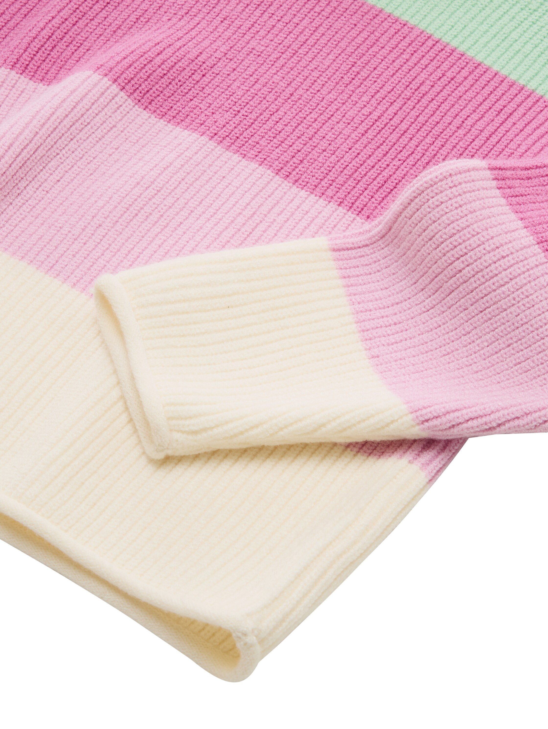 TOM TAILOR Jacquardpullover mit Streifen Muster