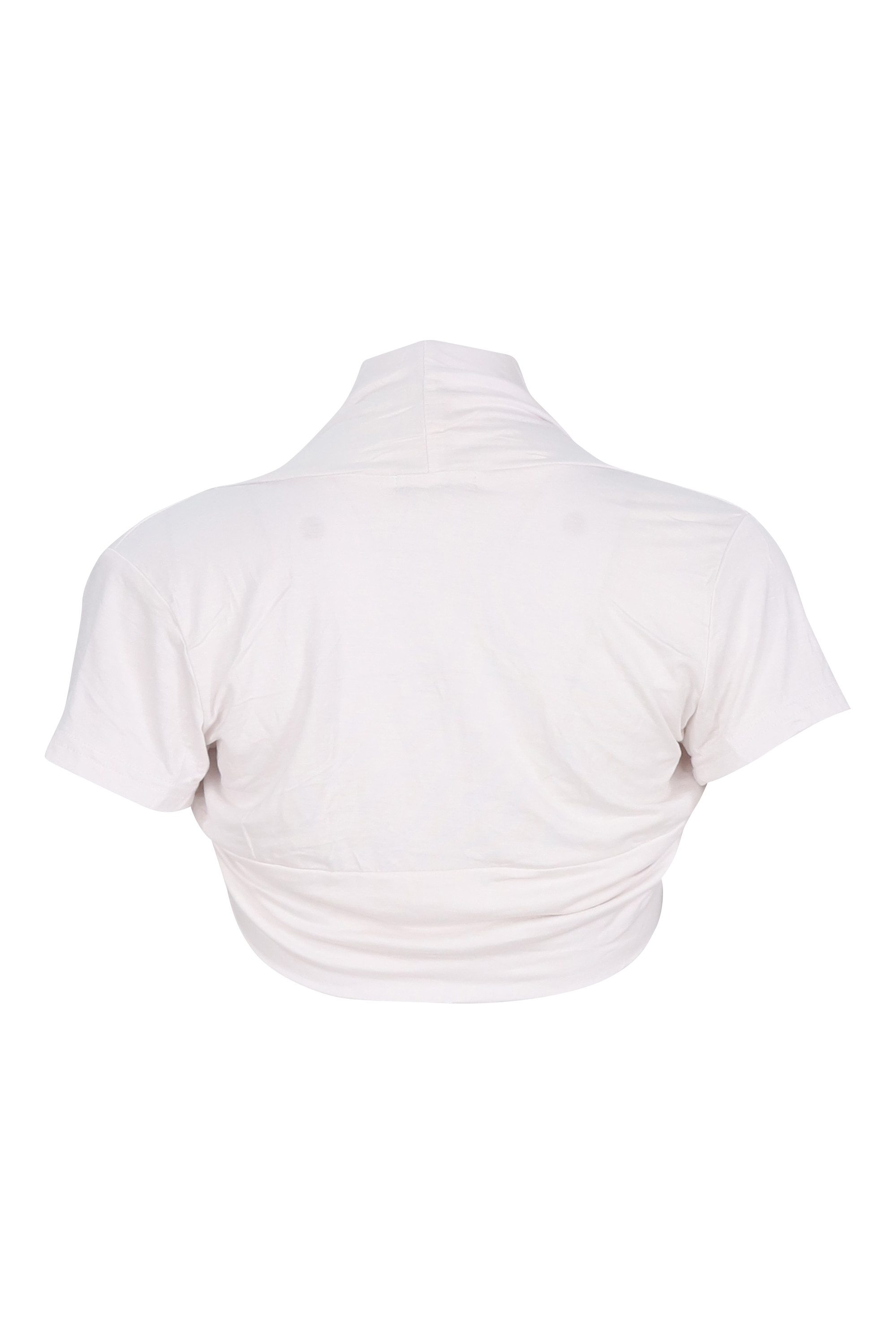 Easy Young Fashion Bolero Kurzarm Bolero 3009 Basic kurzarm Bolero