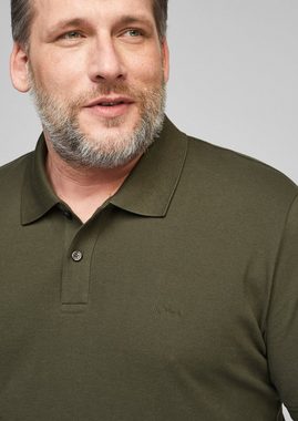 s.Oliver Men Big Sizes Kurzarmshirt »Poloshirt aus Baumwolle« (1-tlg) Stickerei
