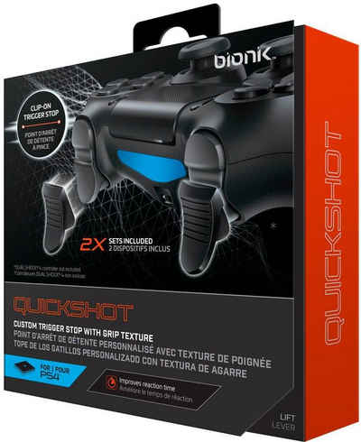 Bionik Controller-Schutzkappe Quickshot Trigger Grips