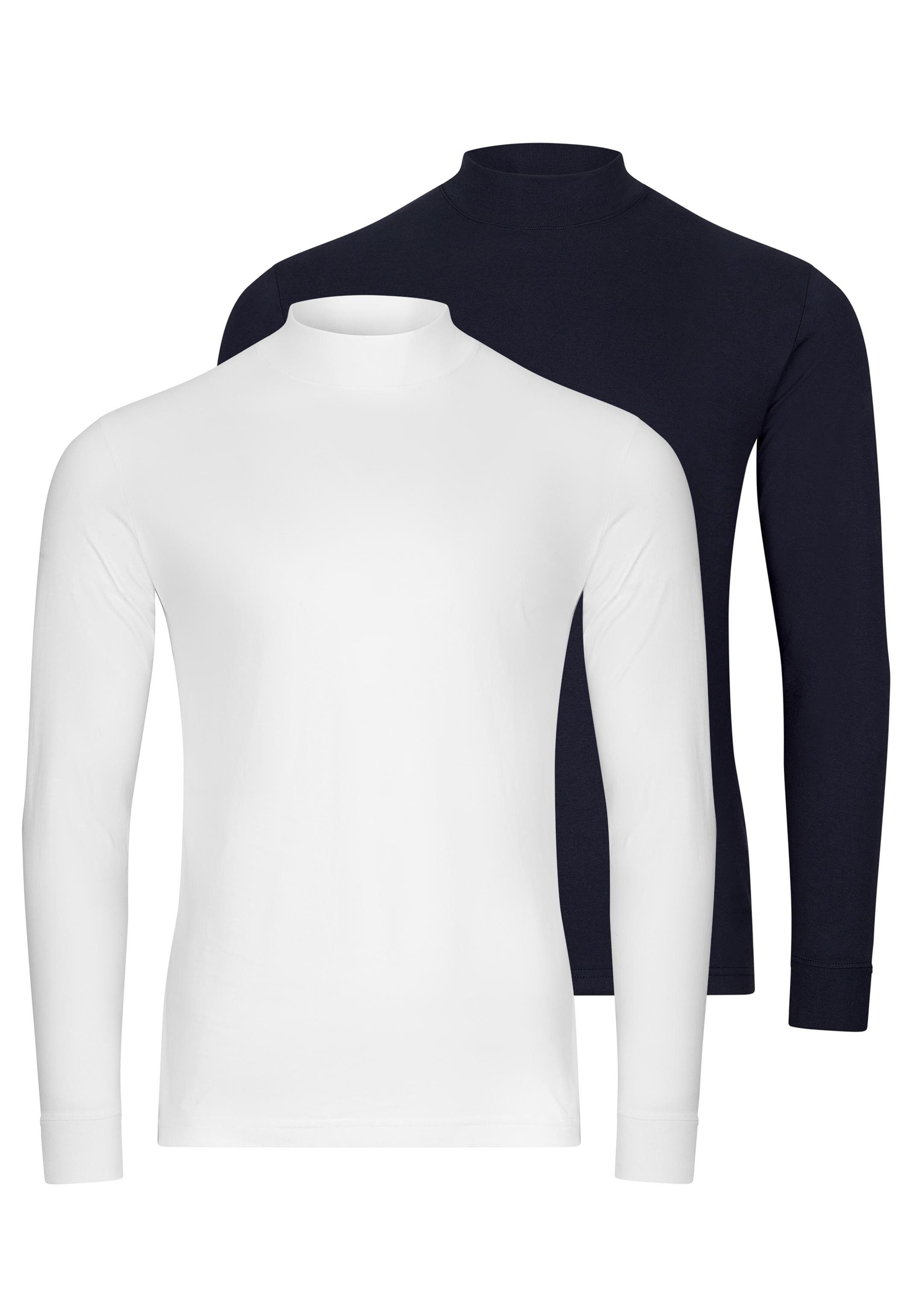 Langarmshirt 2er Pack Basic