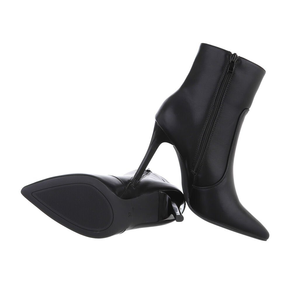 Ital-Design Elegante Ankle Boots für Damen mit hohem Absatz High-Heel-Stief günstig online kaufen