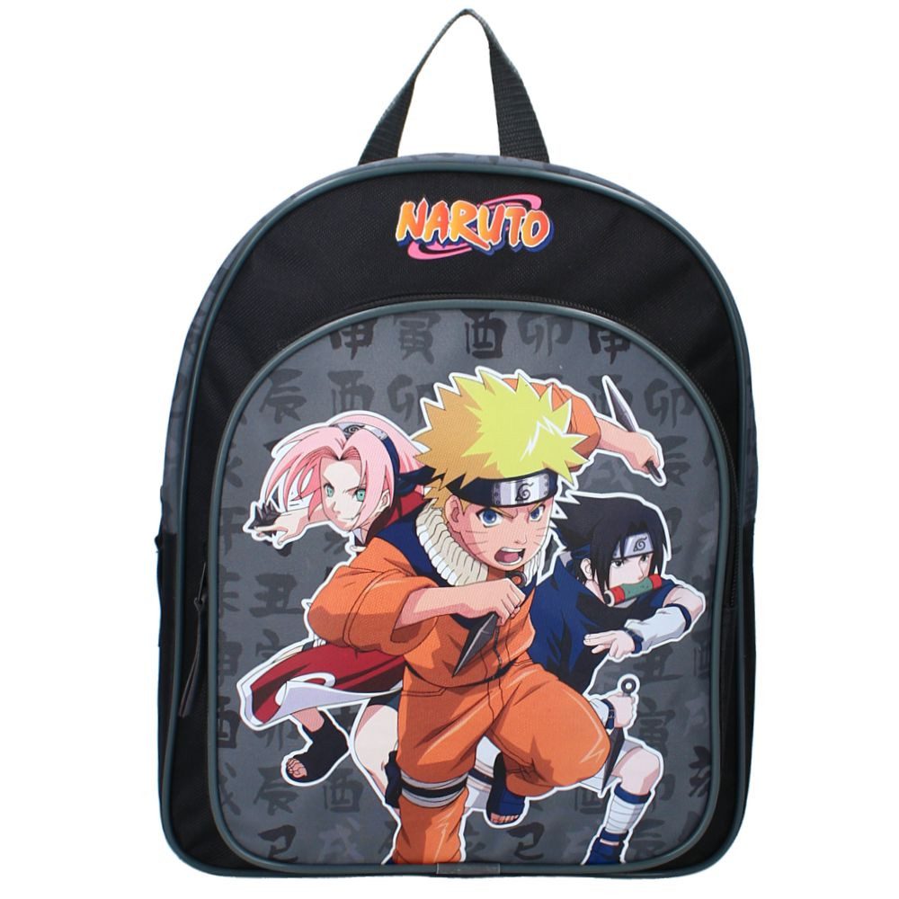 Naruto Kinderrucksack Kinder Rucksack mit Vortasche Naruto 30 x 23 x 10 cm