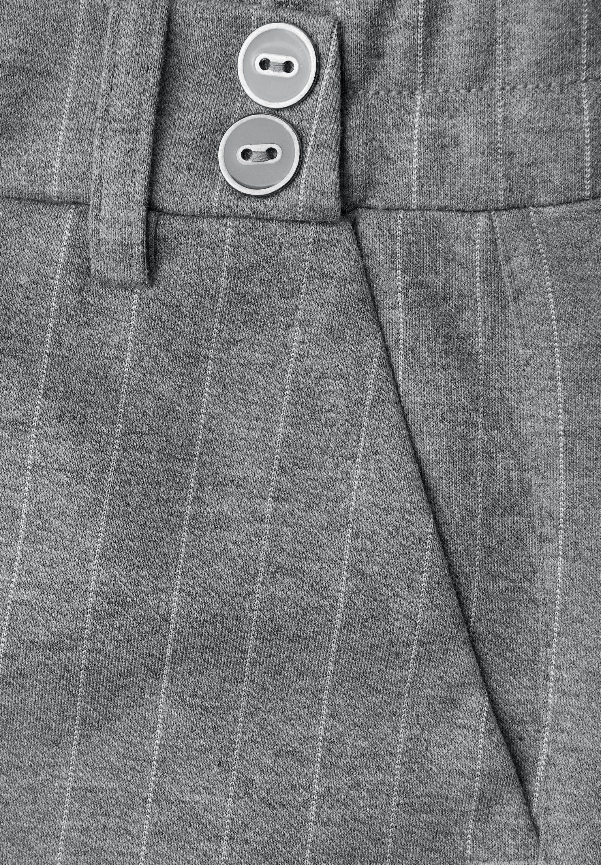 STREET ONE Webhose im Nadelstreifen-Look
