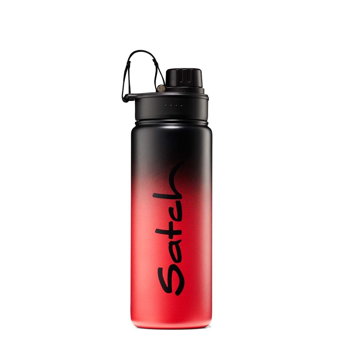 Satch Trinkflasche Edelstahl-Trinkflasche, BPA-frei 01017-90242-10 Black Graffiti