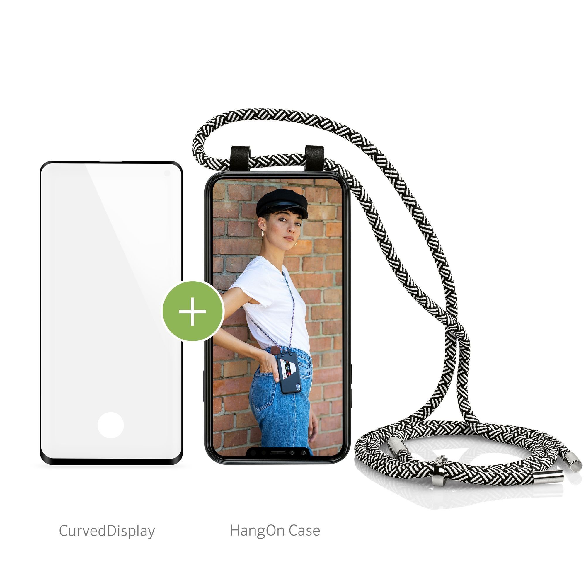 Artwizz Case zum Umhängen HangOn Case + CurvedDisplay Galaxy S10 Plus
