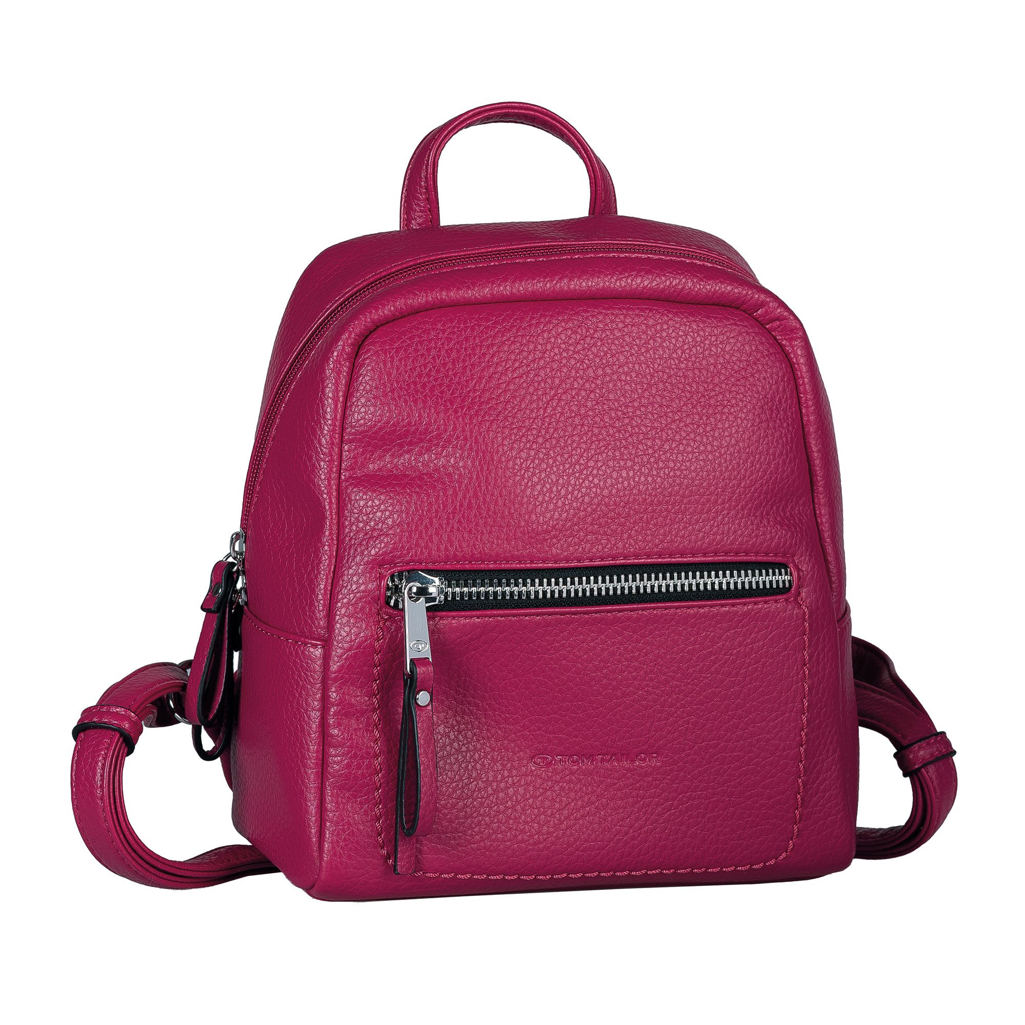 TOM TAILOR Rucksack Tinna, Kleiner lässiger und sportiver Rucksack mit Kurzgriff