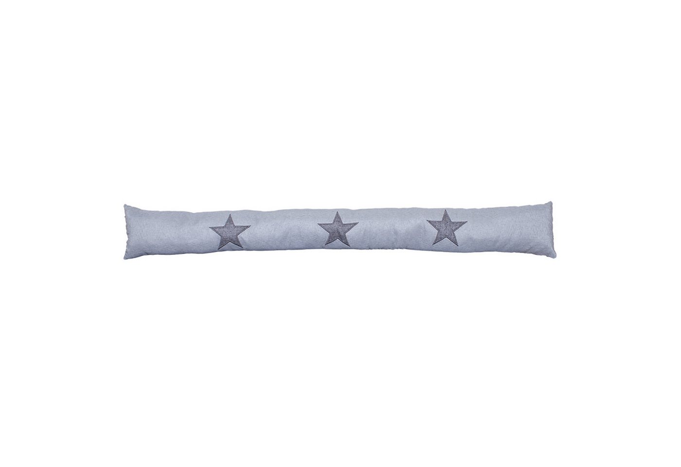 Mojawo Bodentürstopper Zugluftstopper Türvorleger Windstopper Isolierung Sterne Grau 90x12cm
