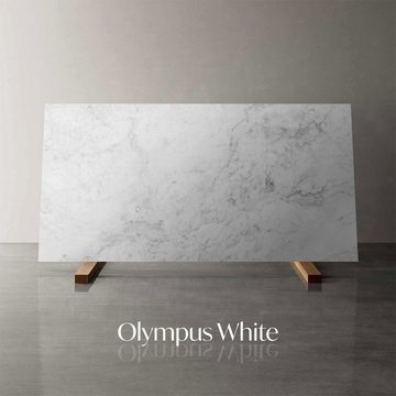 MAGNA Atelier Esstisch PRAG mit Marmor Tischplatte, Naturstein, nachhaltig, 160cmx80cmx75cm - 200x100x75cm