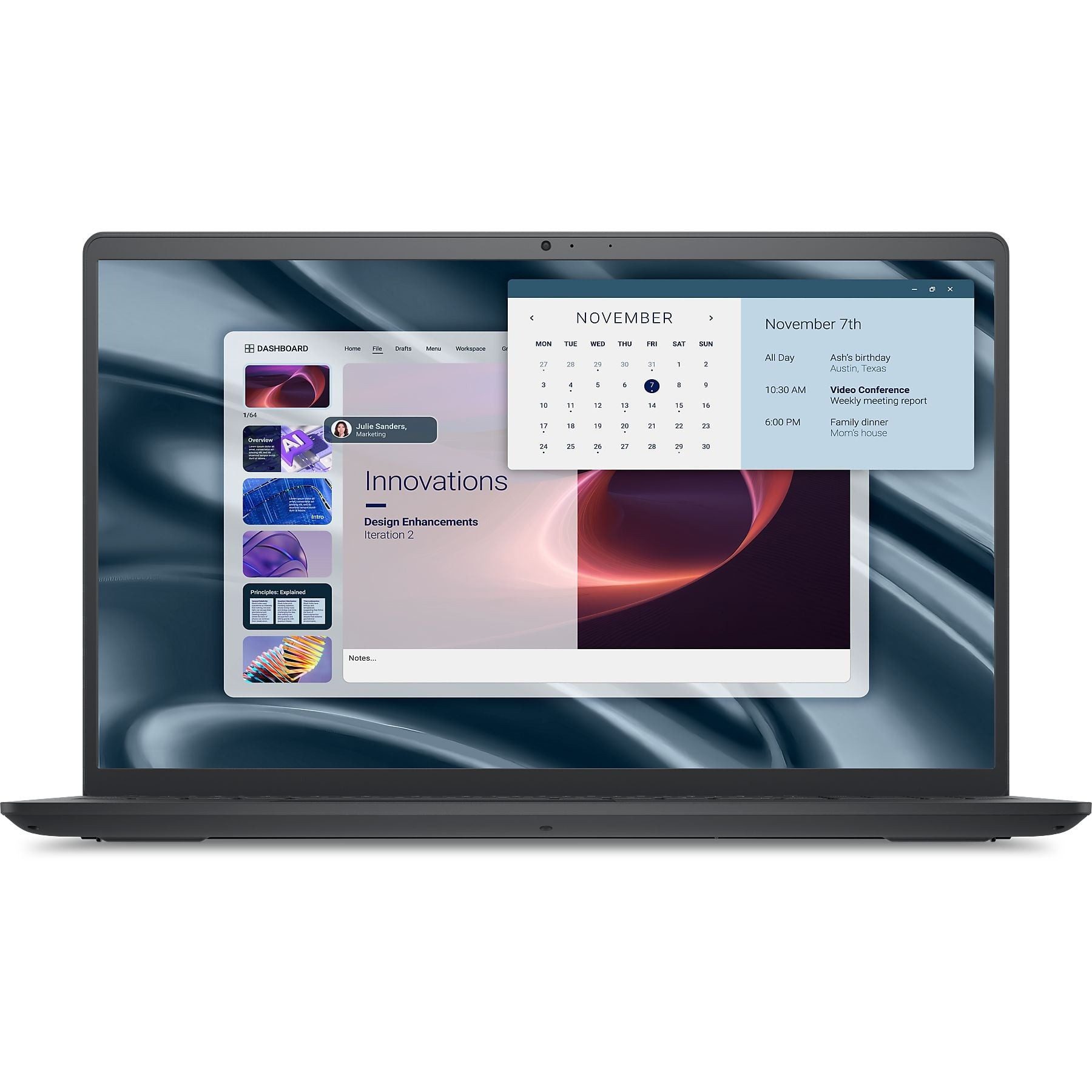 Dell Pro 15 Essential Laptop Ryzen 3 7320U 8GB 512GB SSD Win11 Business-Notebook (39,6 cm/15,6 Zoll, AMD Ryzen 3 7320U, Radeon 610M, 512 GB SSD, HD-Kamera, 2x USB Type-A, USB Type-C, HDMI 1.4)
