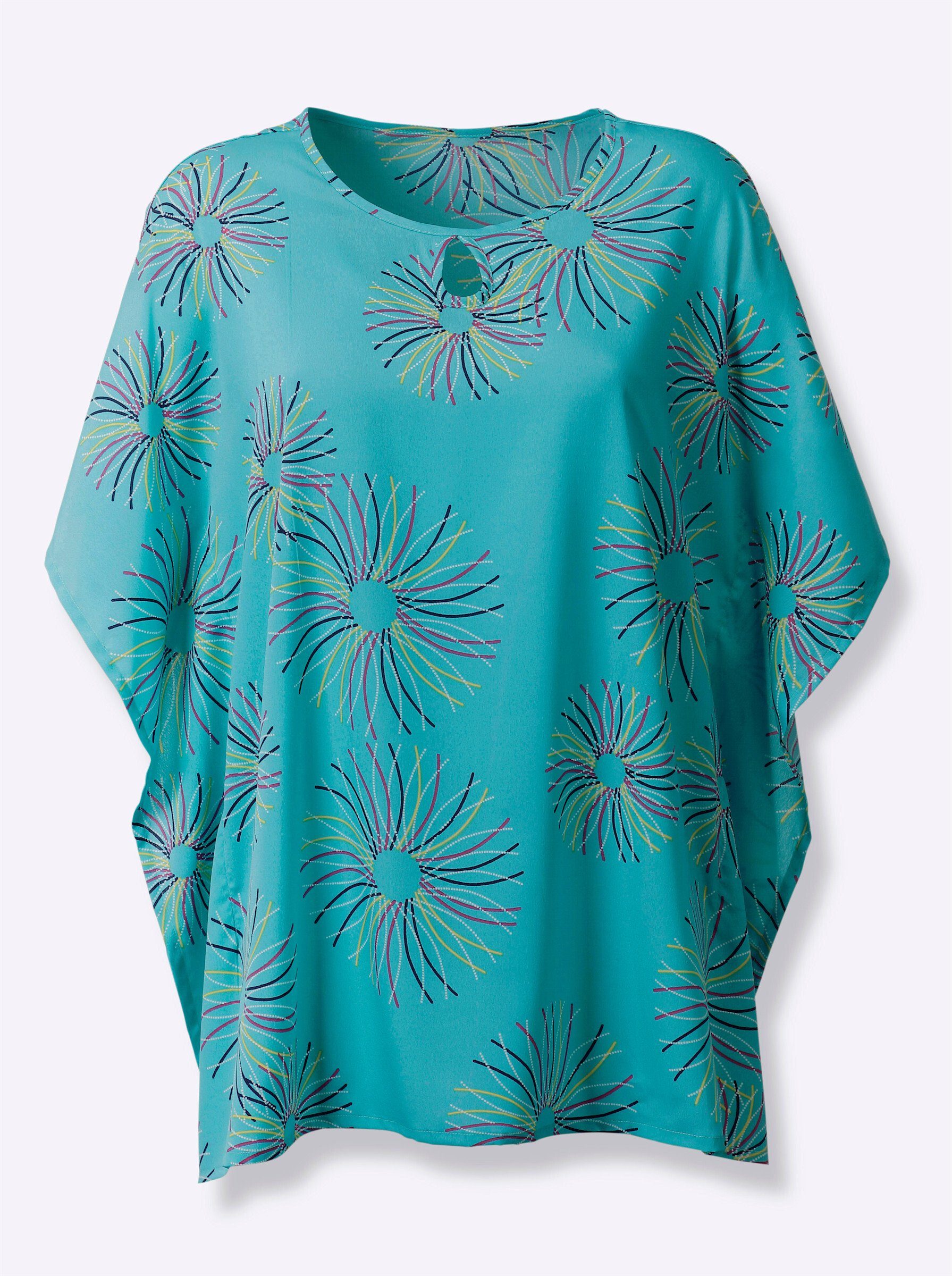 Sieh an! Klassische Bluse Kurzarmbluse günstig online kaufen