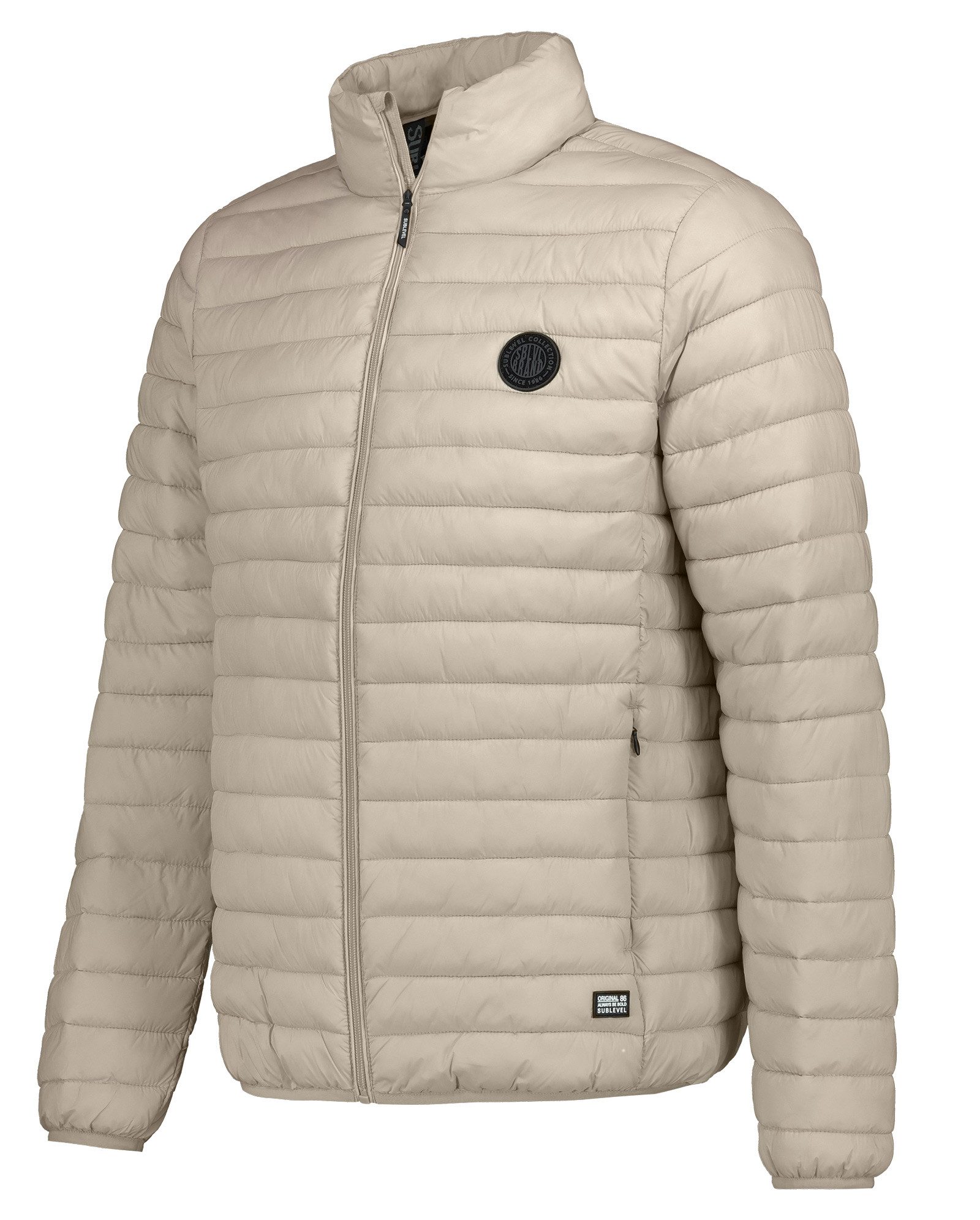 SUBLEVEL Steppjacke Herren Leichte Übergangsjacke Jacke Herbst Winter Warm S-XXL