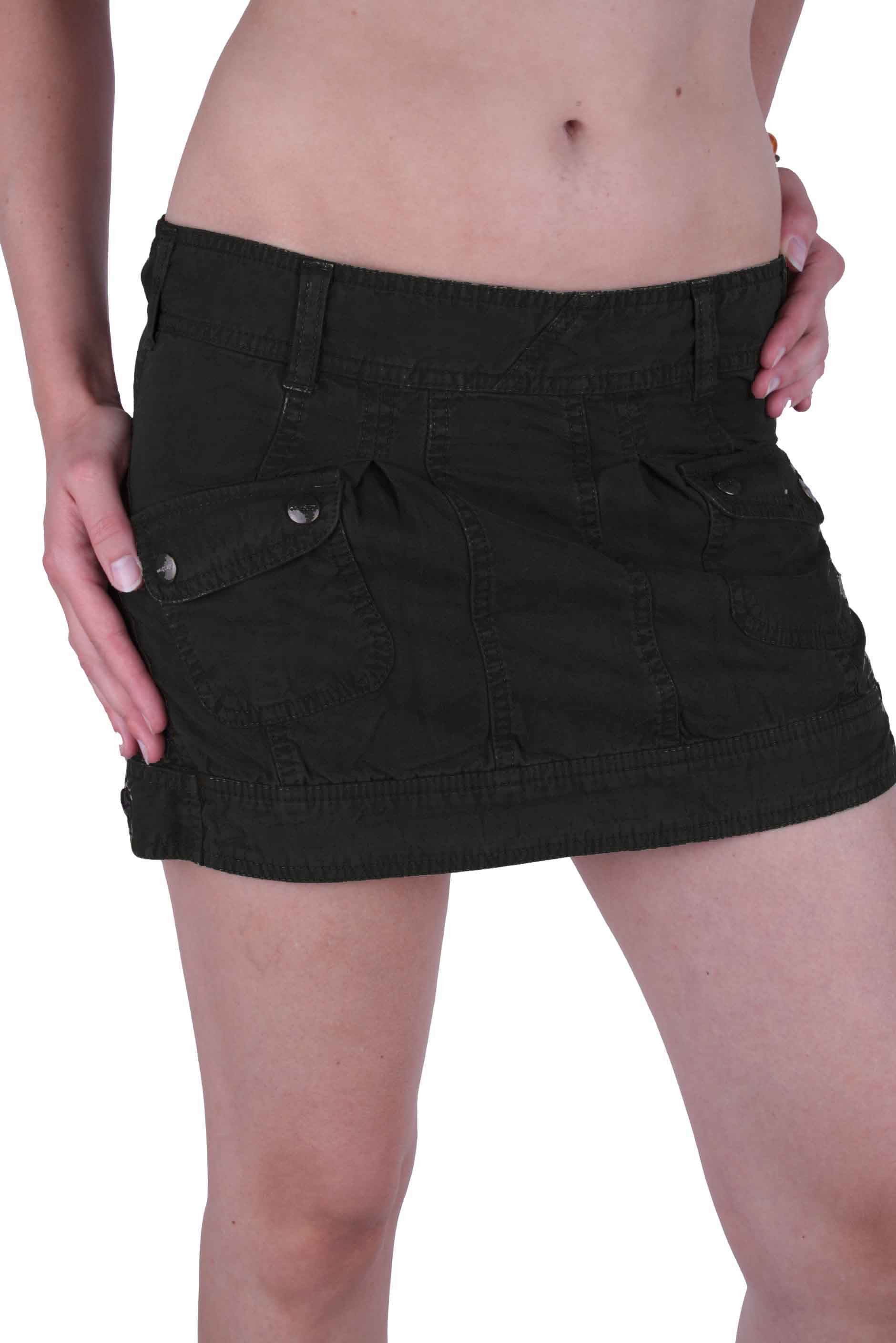 Diesel Cargorock Diesel Zihua Gonna Damen Super Minirock A-Linie