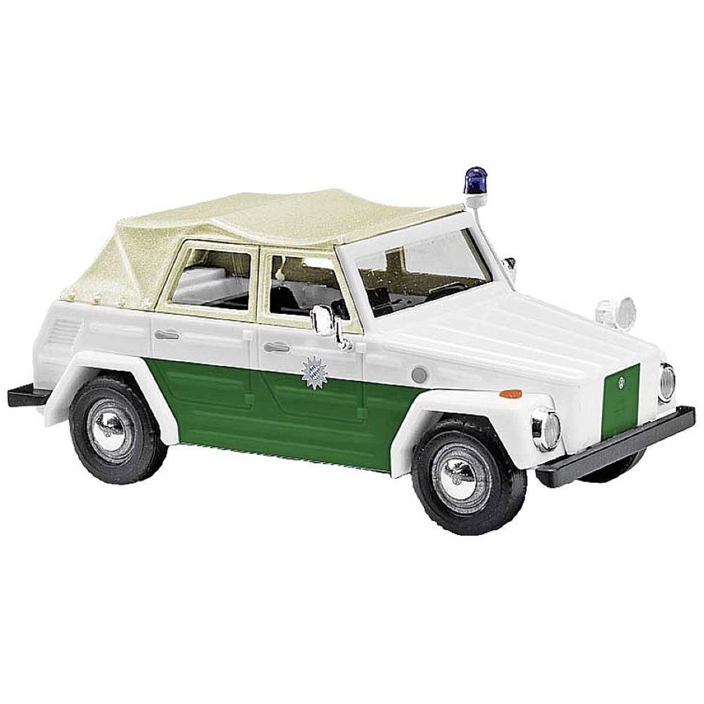 VW München Kurierwagen H0 Polizei Busch Modelleisenbahn-Straße 181