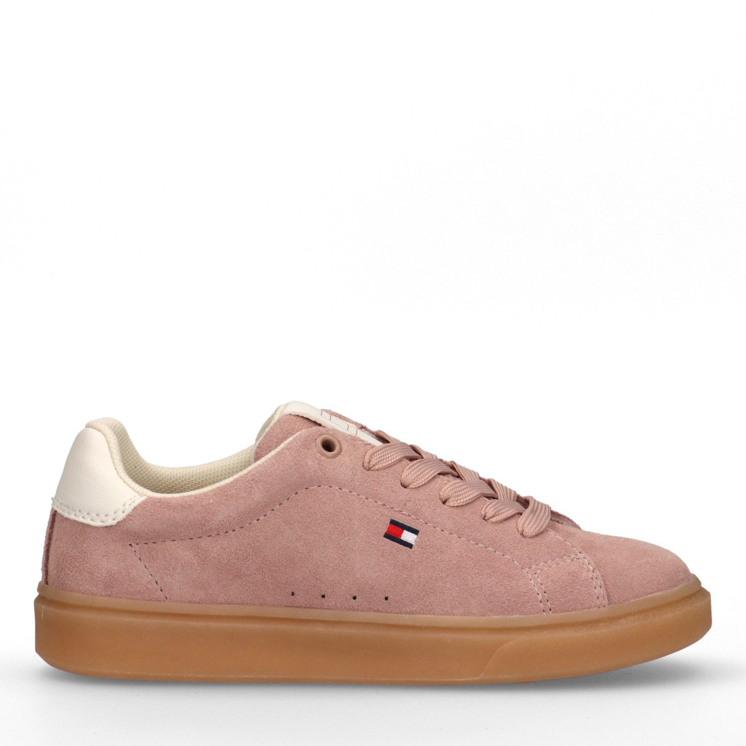 Tommy Hilfiger Sneaker Retro Sneaker, Schnürschuh, Halbschuh, Freizeitschuh mit Logo