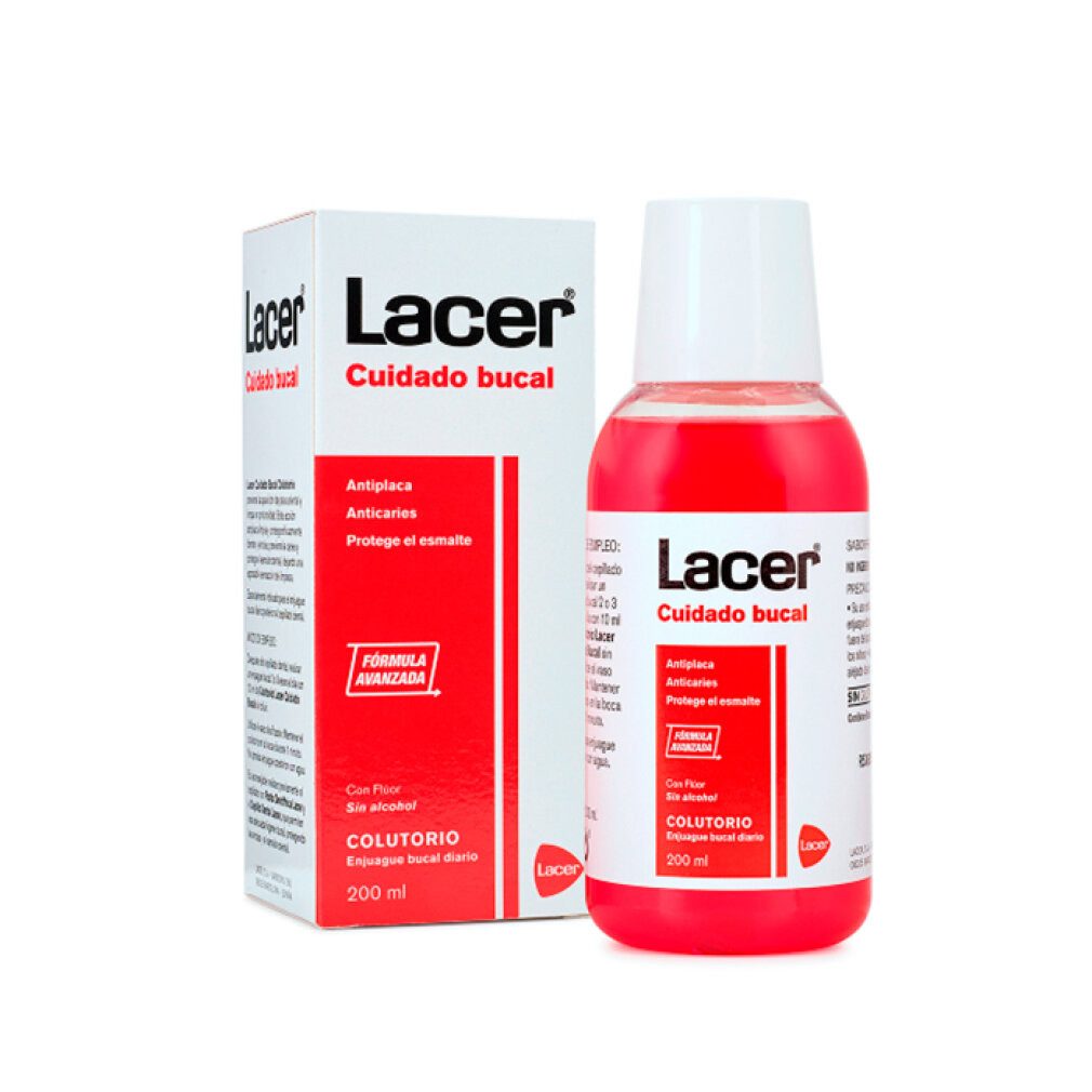 LACER Mundspülung Mundspülung 200ml, (Packung)