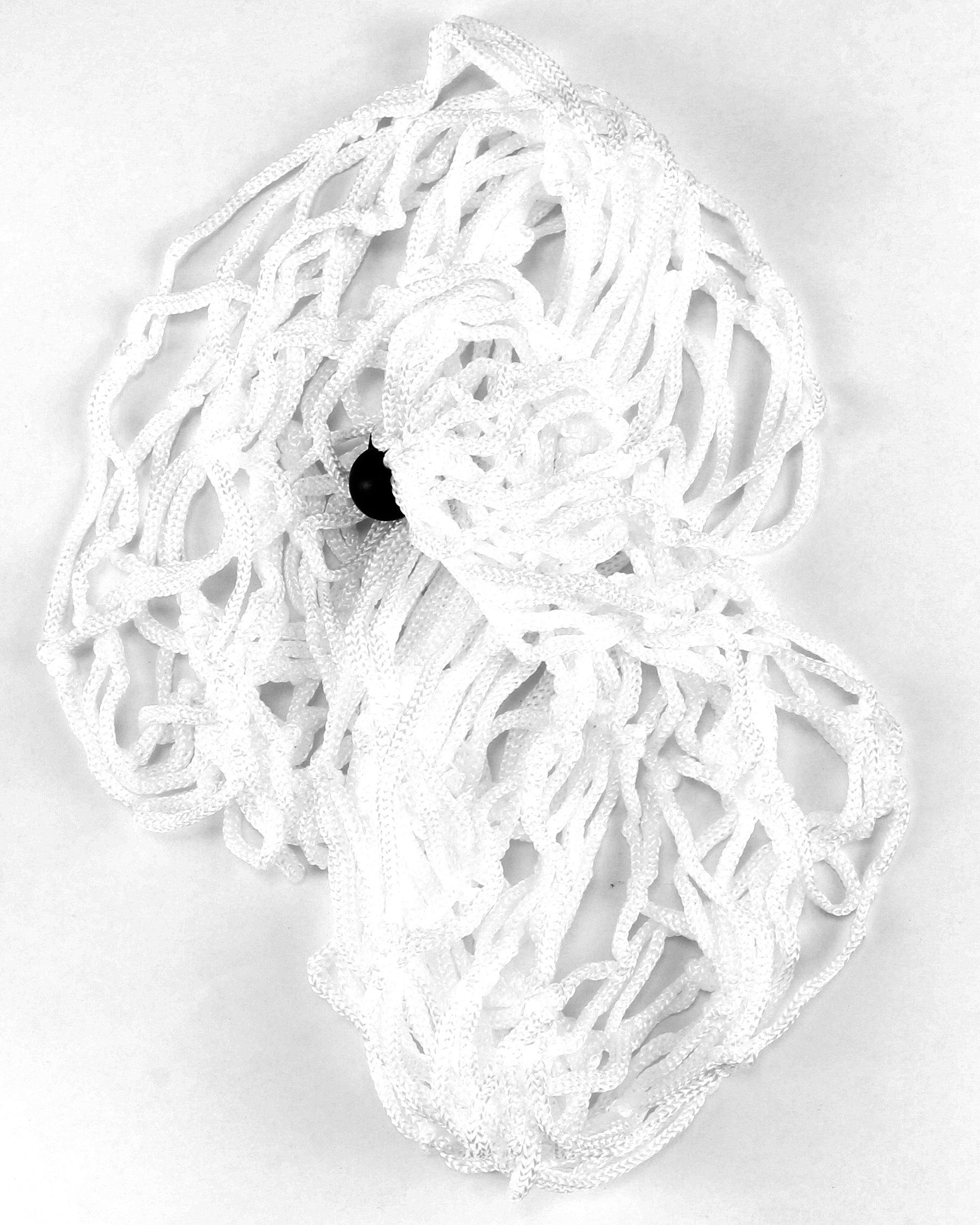 Multifunktionsnetz Ballnetz für 12 Bälle Weiß