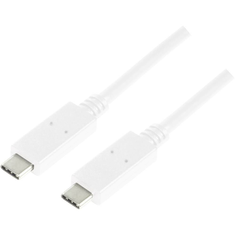 LogiLink USB-C® 3.1 Gen2 Anschlusskabel 1.0 m USB-Kabel