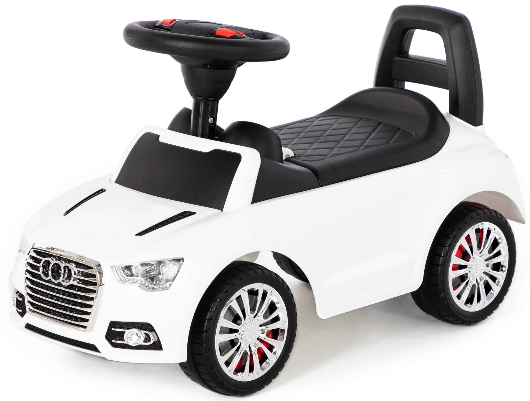 Rutscherauto Rutscherfahrzeug weiß Super Car Nr.2 mit Sound