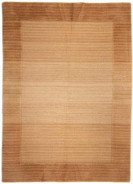 Wollteppich Gabbeh - Loribaft Softy - 200 x 140 cm - hellbraun, morgenland, rechteckig, Höhe: 12 mm, Wohnzimmer, Einzelstück