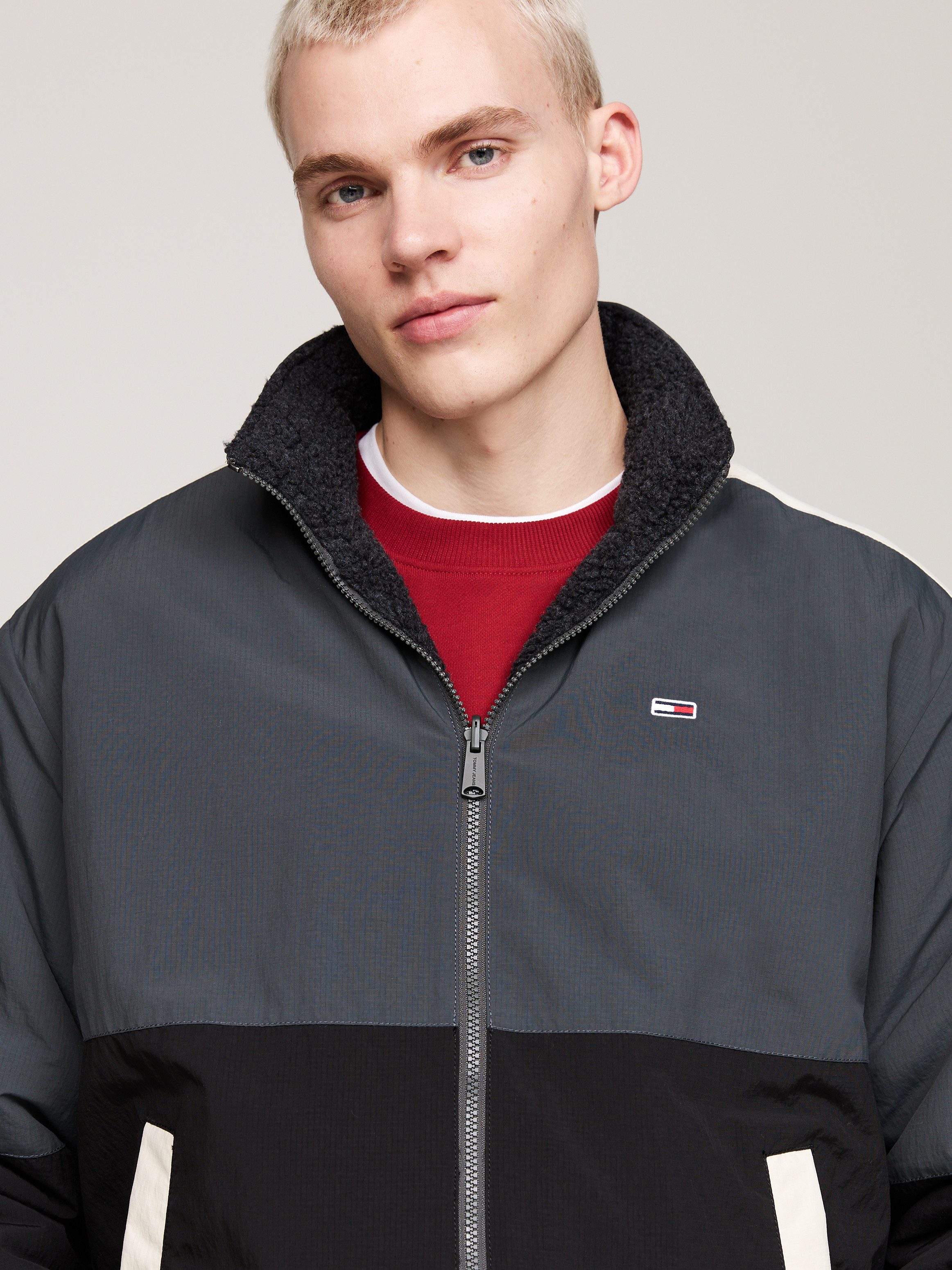 Tommy Jeans Wendejacke TJM REVERSIBLE TEDDY günstig online kaufen