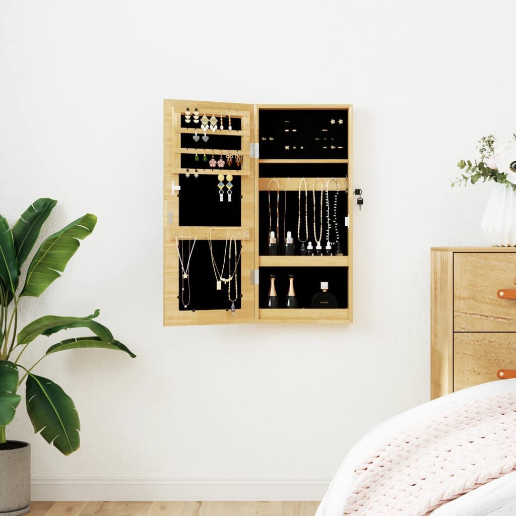 Vellora Schmuckschrank Schmuckschrank mit Spiegel Wandmontage günstig online kaufen