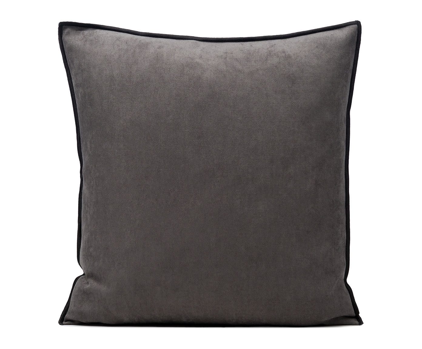 Gözze Kissenhüllen GÖZZE Kissenhülle DLI anthrazit BH 40x40 cm grau