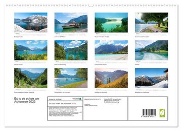 CALVENDO Wandkalender Es is so schee am Achensee 2023 (Premium, hochwertiger DIN A2 Wandkalender 2023, Kunstdruck in Hochglanz)