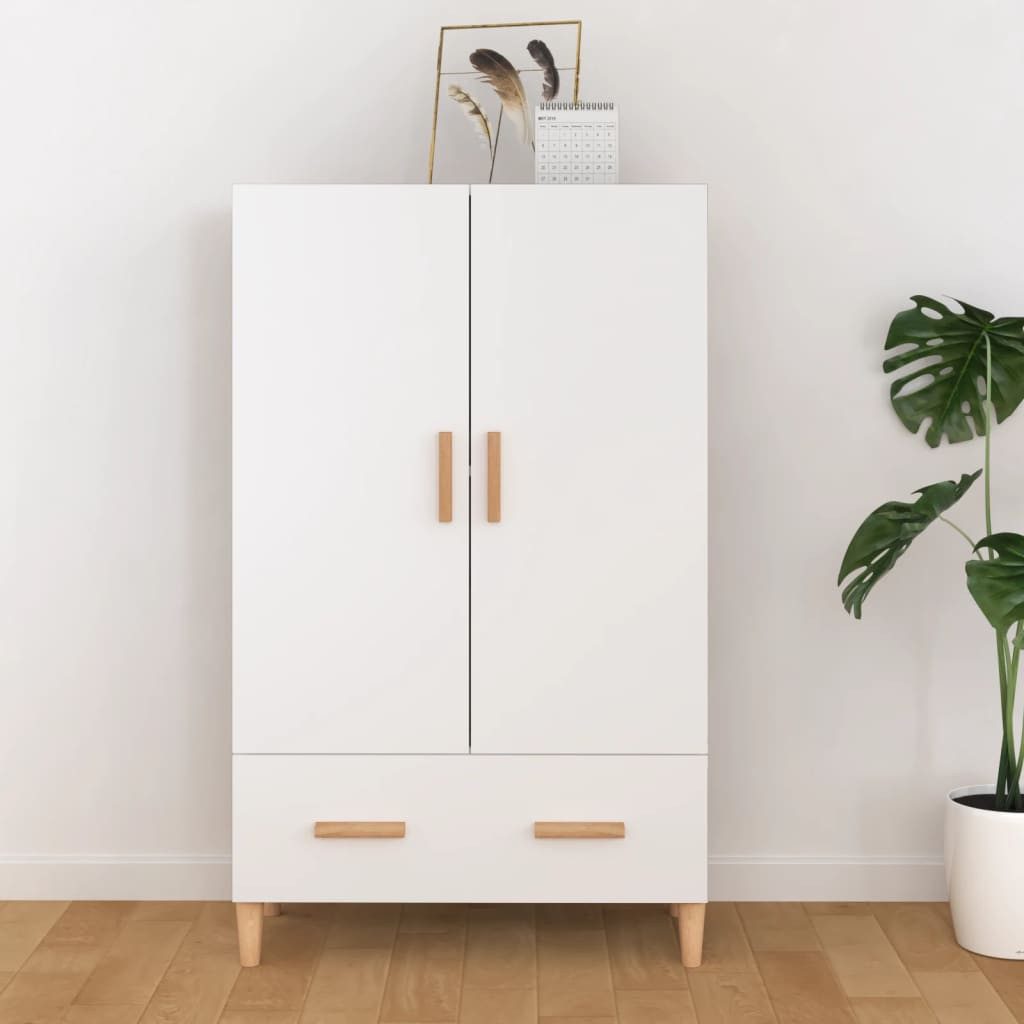 vidaXL Highboard, Hochkommode Weiß 70x31x115 cm Holzwerkstoff günstig online kaufen