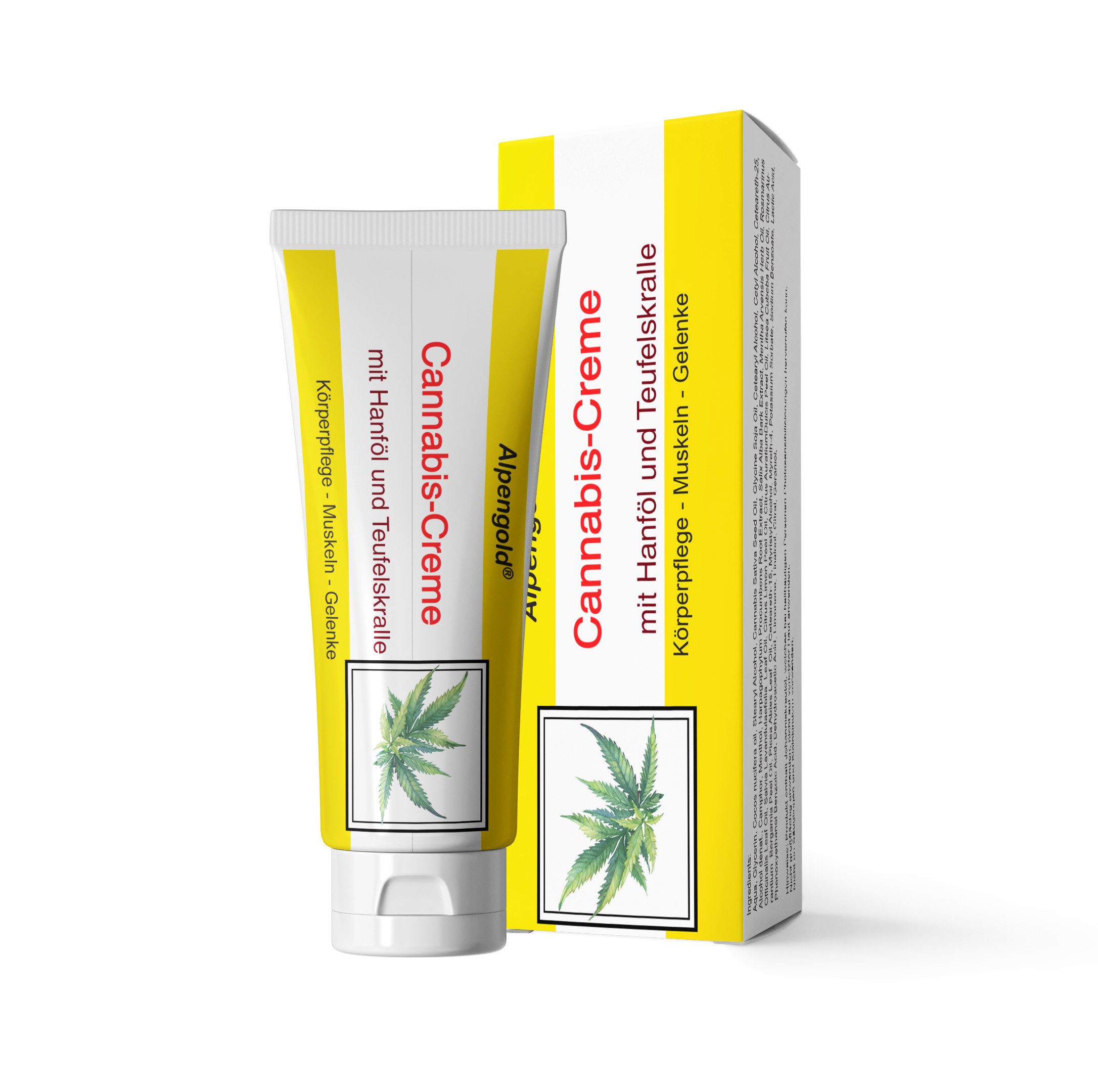 Alpengold Körperpflegemittel Cannabis-Creme