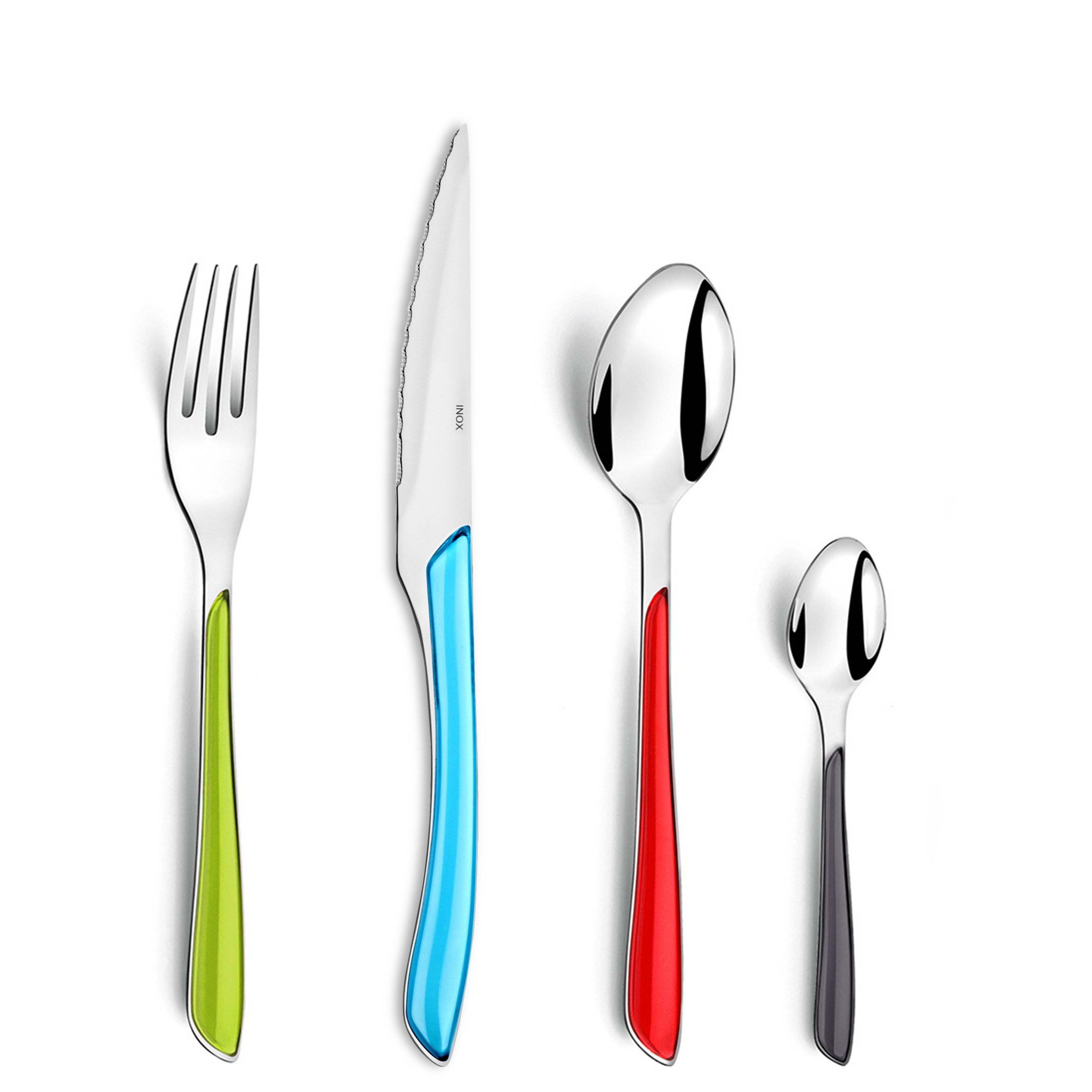Amefa Besteck-Set ECLAT (24-tlg), 6 Personen, Edelstahl Rostfrei 18/0