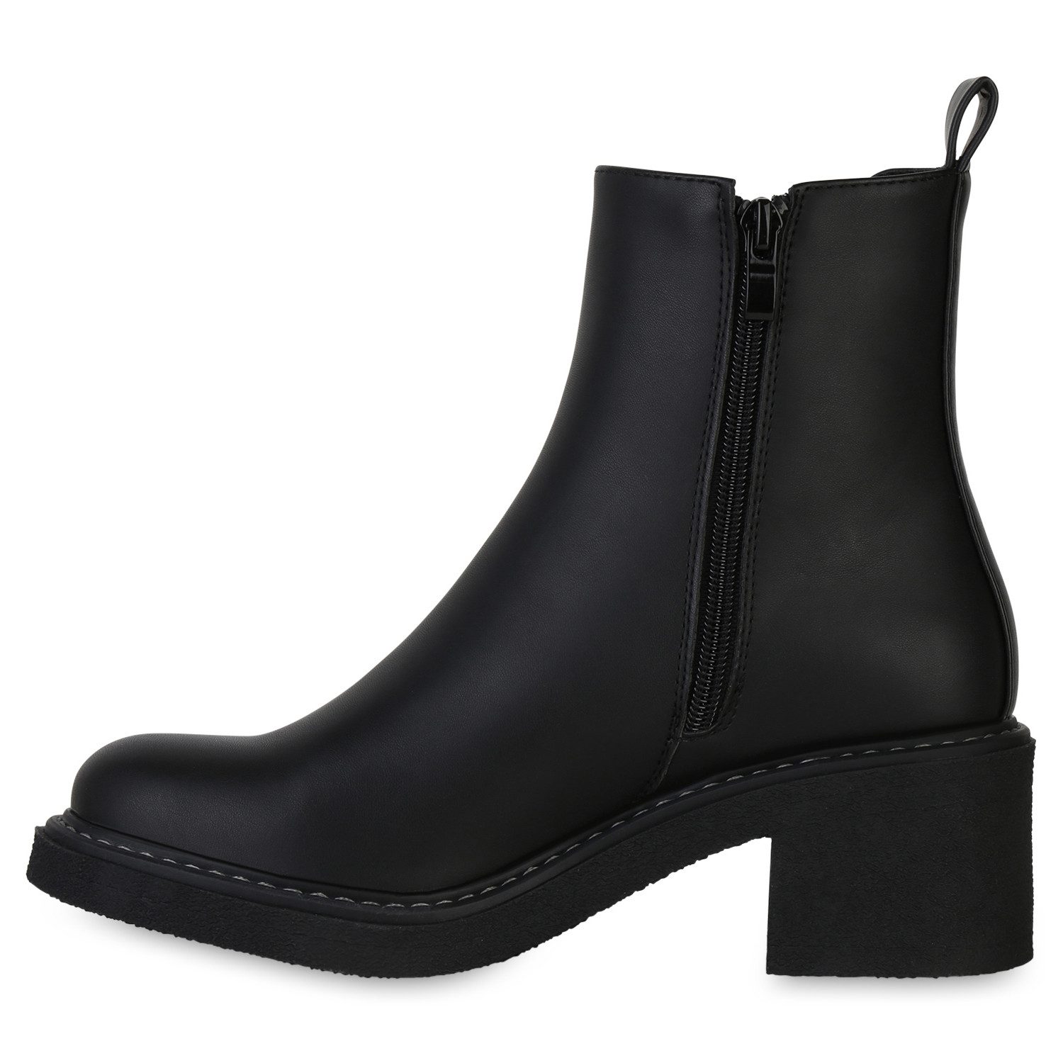 VAN HILL 841321 Stiefelette Damen Leicht Gefütterte Klassische Stiefeletten günstig online kaufen