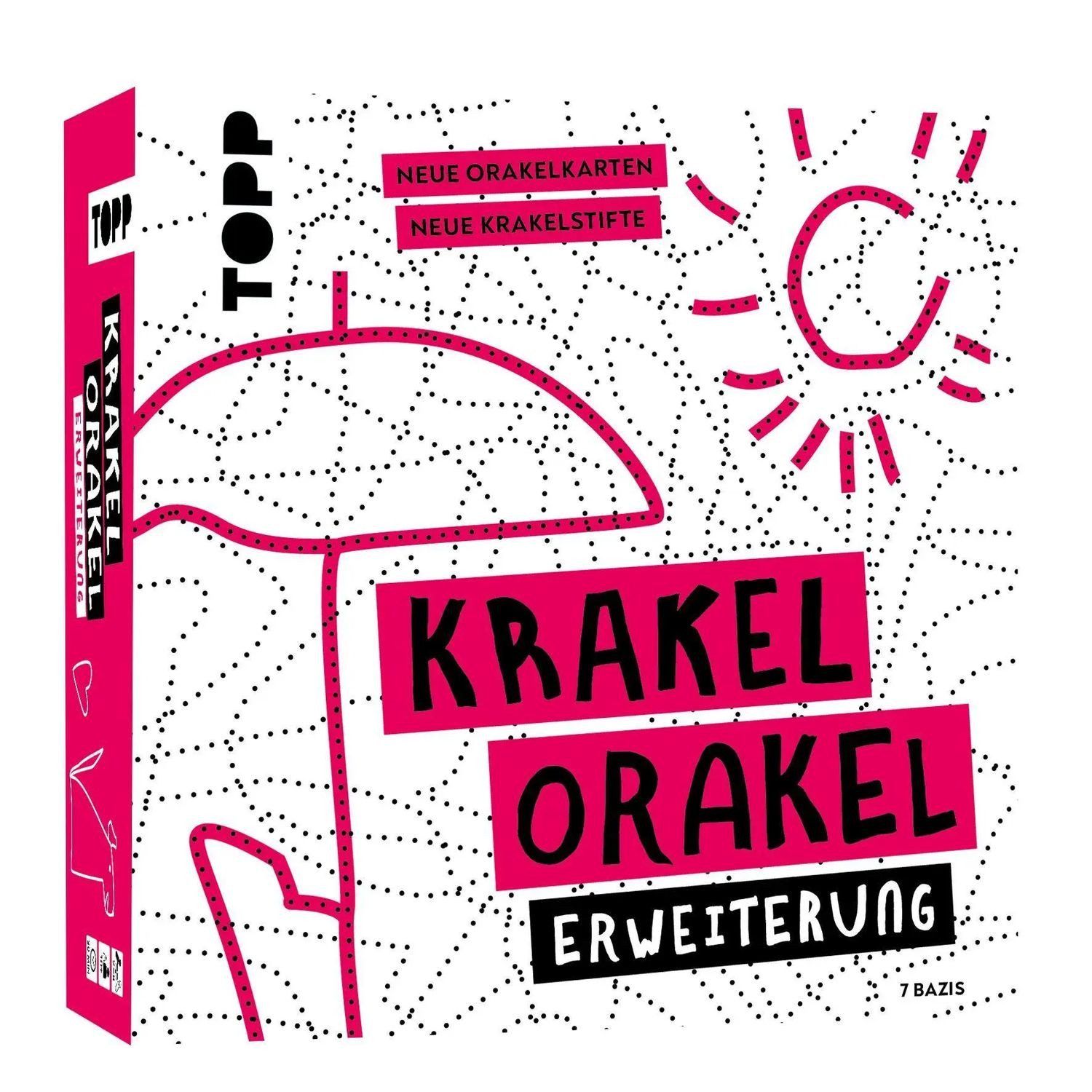 frechverlag Puzzle Krakel-Orakel Erweiterung - Neue Orakelkarten, neue Krakelstifte, Puzzleteile