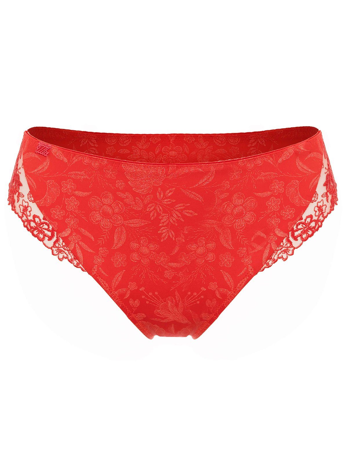 Bikinislip 1-St) Damen mohnrot Dessous Ulla (Stück, Slip - Jasmin