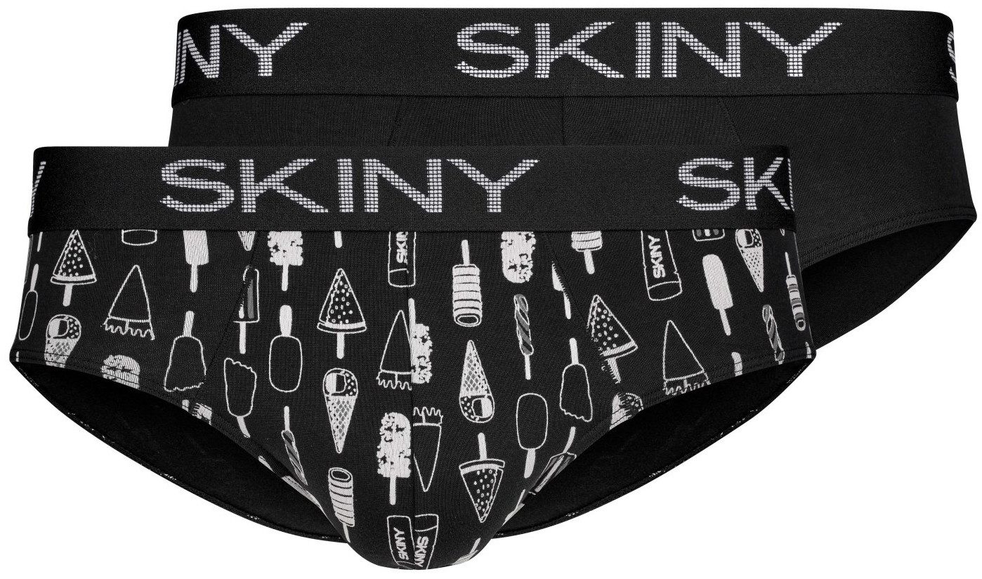 Skiny Slip Doppelpack Herren Slips (2-St) Doppelpack